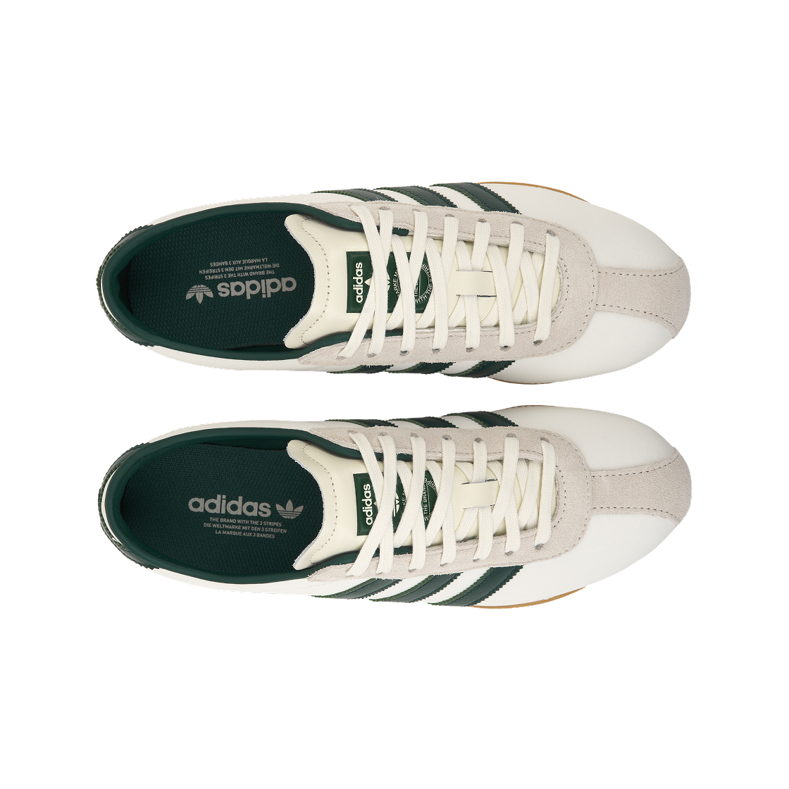 (W) 아디다스 도쿄 오프 화이트 컬리지에이트 그린((W) Adidas Tokyo Off White Collegiate Green) - 5
