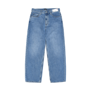 Uniqlo Wide Straight Jeans Blue - JP