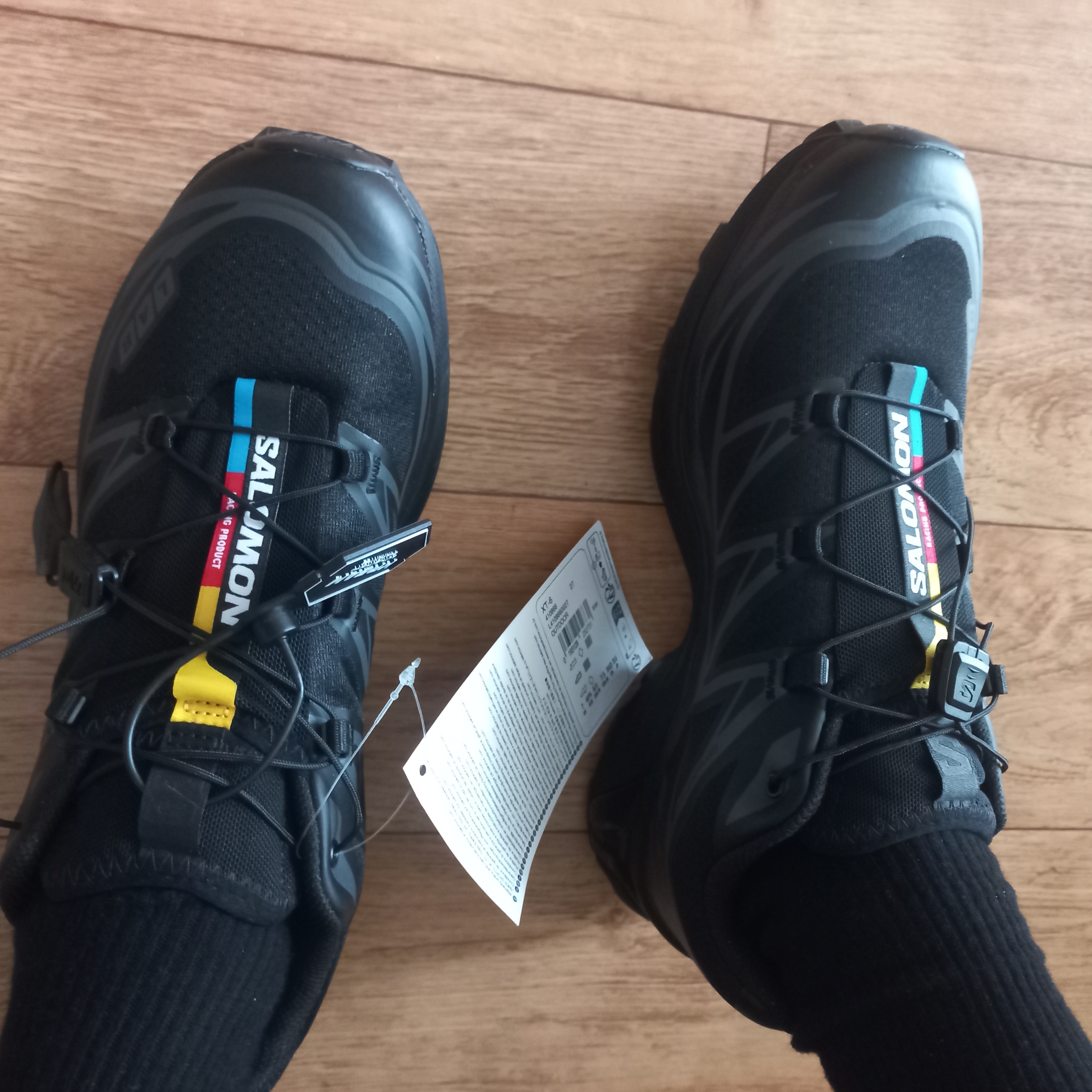 Salomon XT-6 ADV Black 착용 스타일
