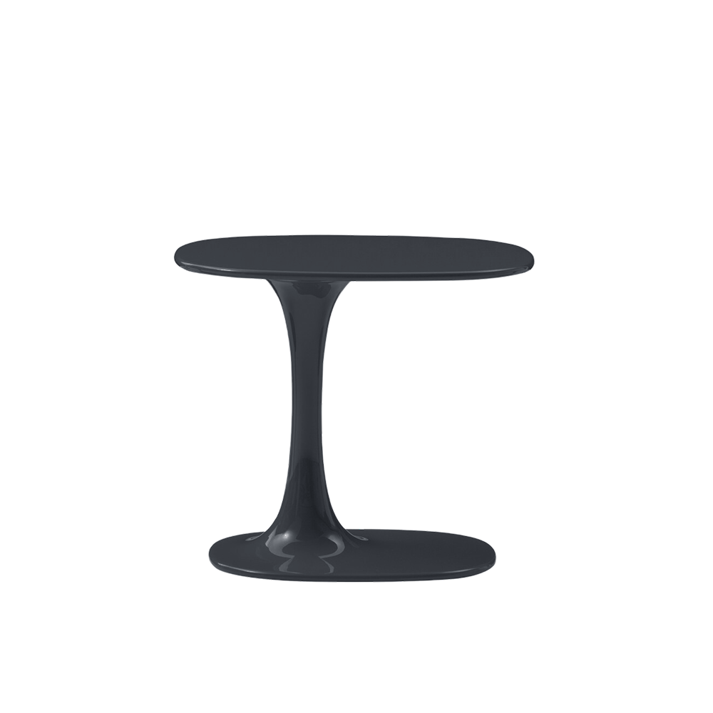 비엔비 이탈리아 아와 사이드 테이블 글로시 엔트로사이트(B&B ITALIA Awa Side Table Glossy anthracite)