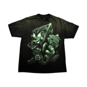Travis Scott Cactus Jack x Spongebob Mr Krabs T-Shirt Black