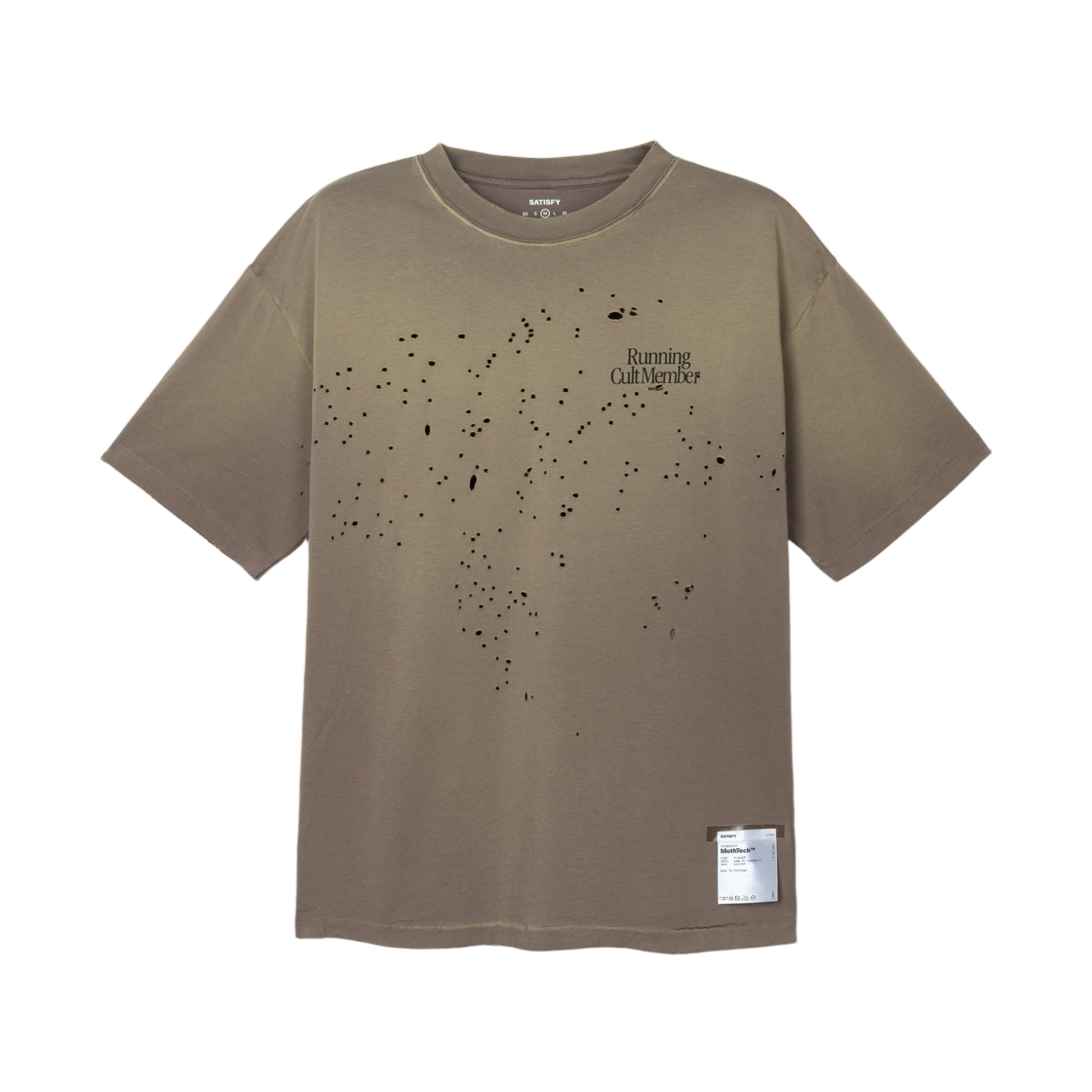 새티스파이 모스테크 티셔츠 썬 블리치드 팔콘(Satisfy Mothtech T‑Shirt Sun Bleached Falcon) - 2
