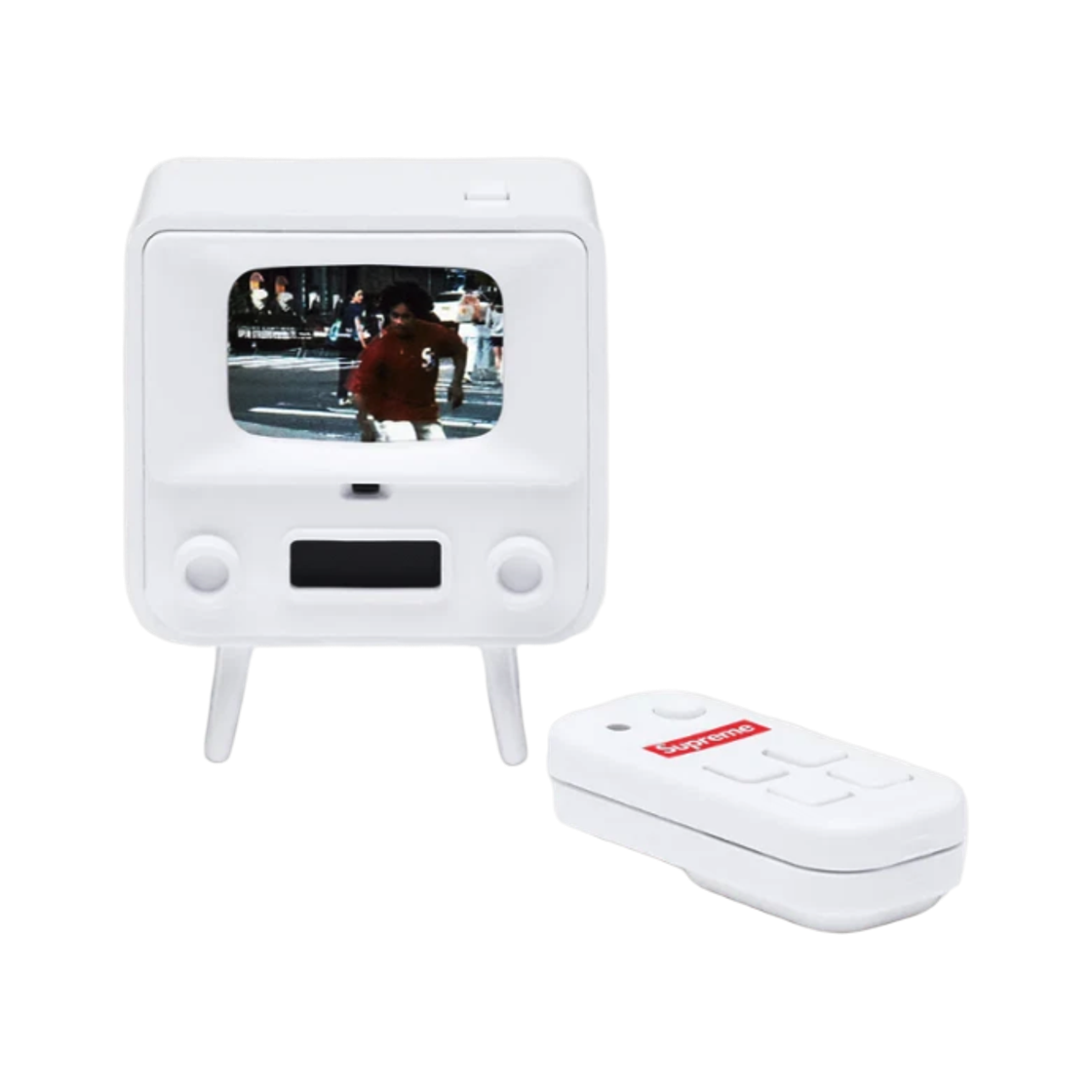 슈프림 x 타이니 TV 2 화이트 - 26SS (국내 정식 발매 제품)(Supreme x Tiny TV 2 White - 26SS (Korean Ver.)) - 1