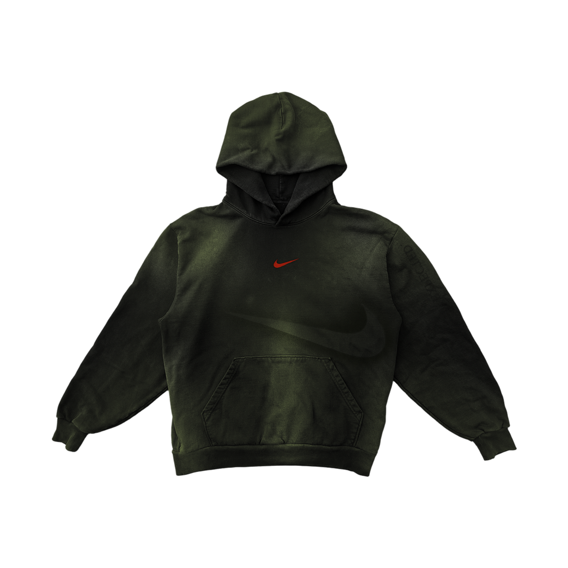 트래비스 스캇 캑터스 잭 x 나이키 티렉스 리버스 익스펙티드 후드 블랙(Travis Scott Cactus Jack x Nike T-Rexx Reverse The Expected Hoodie Black)