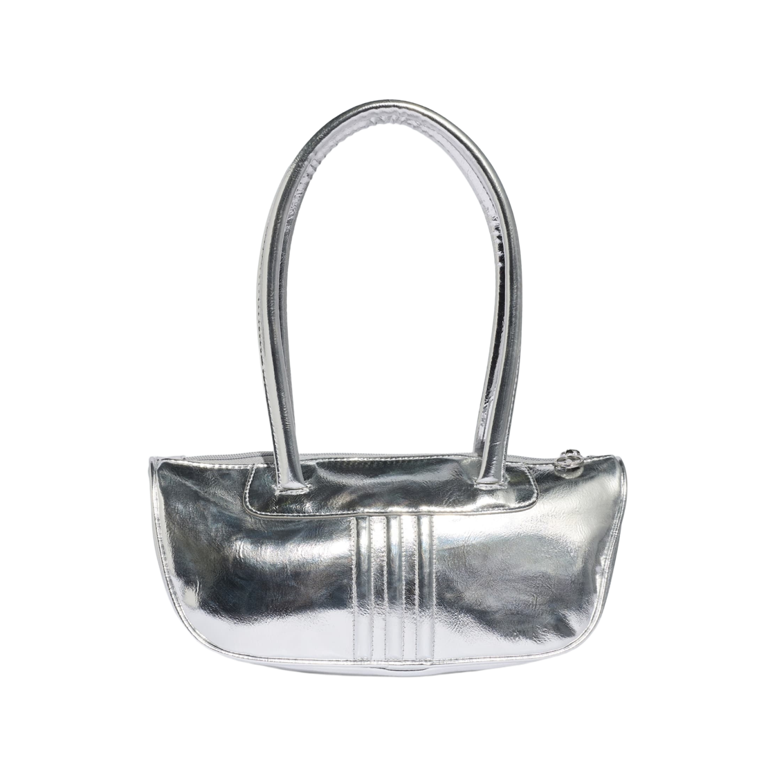 아디다스 오리지널스 아딜레늄 시즌 5 메탈릭 숄더백 실버 메탈릭(Adidas Originals Adilenium Season 5 Metallic Shoulder Bag Silver Metallic) - 2