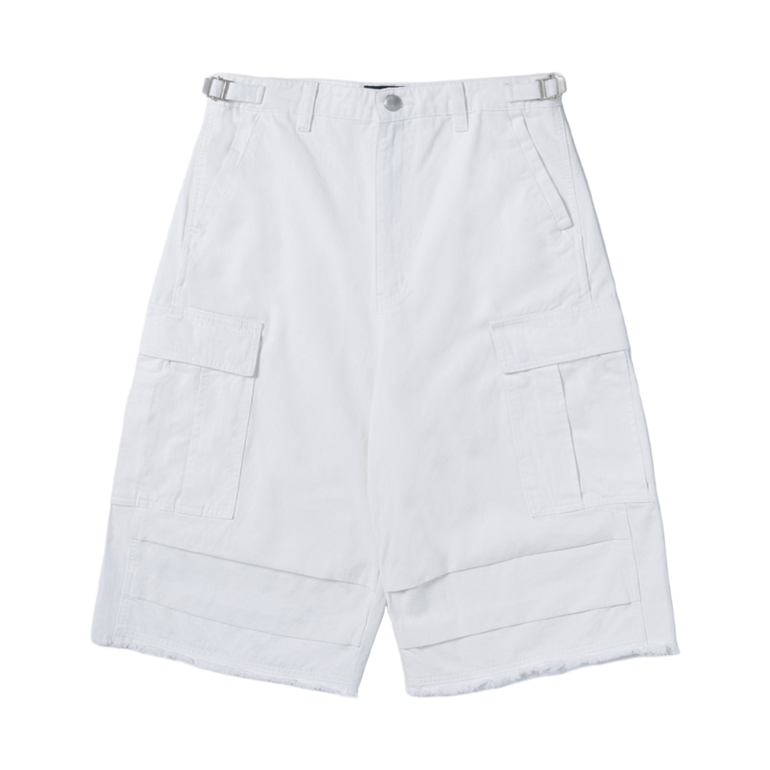 노드 스톤 워시드 카고 쇼츠 화이트(NOD Stone Washed Cargo Shorts White)