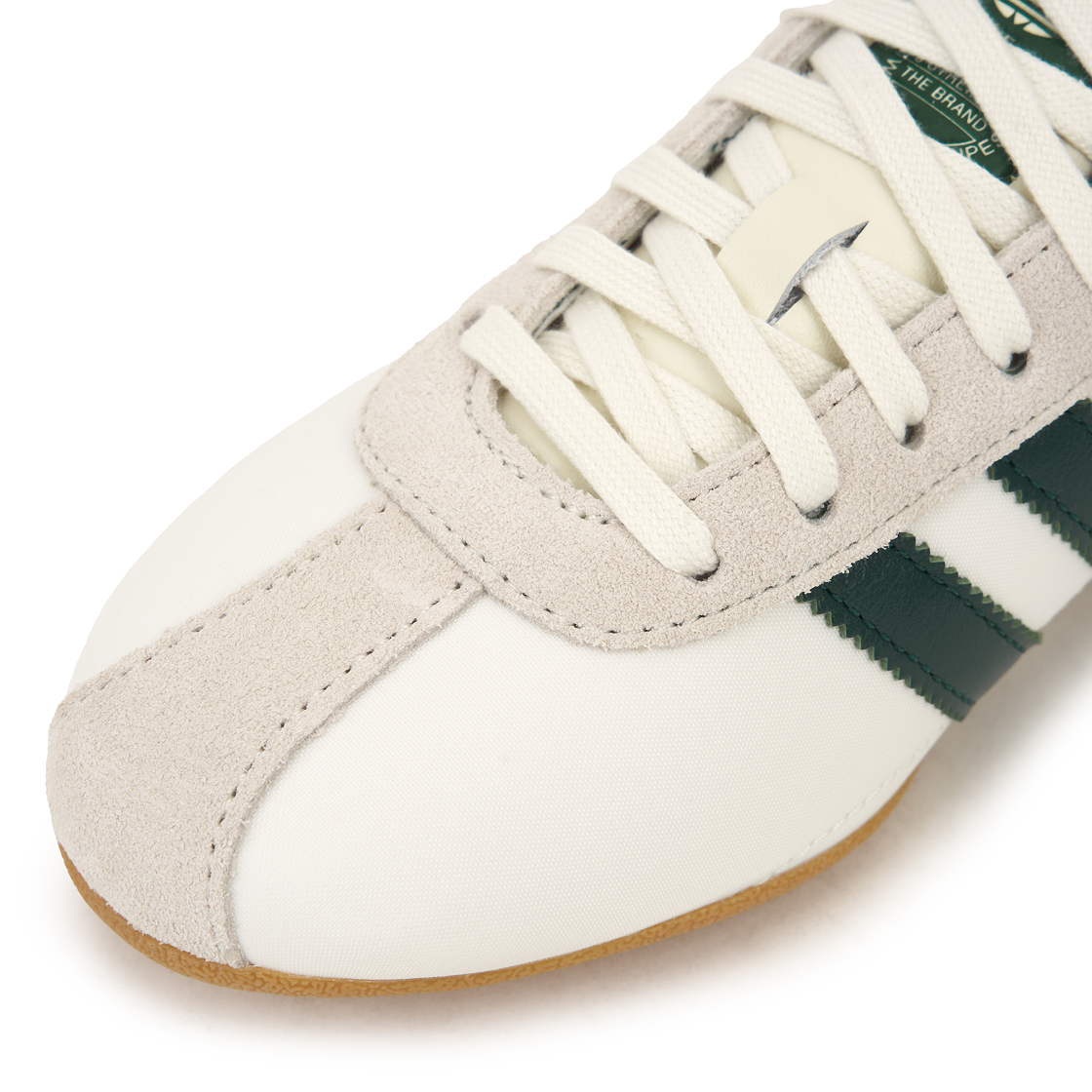 (W) 아디다스 도쿄 오프 화이트 컬리지에이트 그린((W) Adidas Tokyo Off White Collegiate Green) - 7