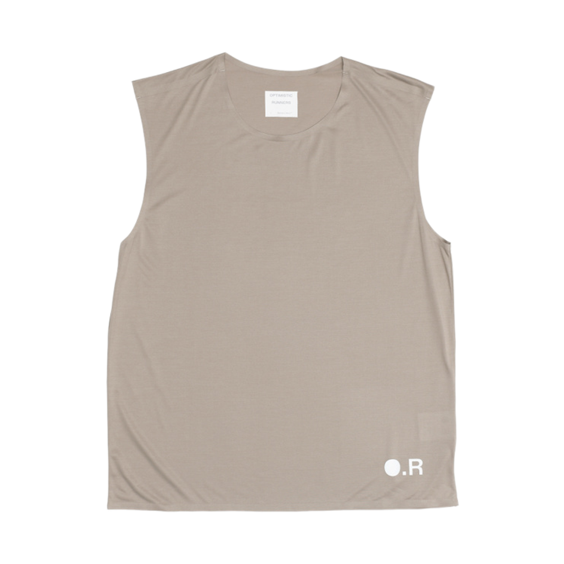 옵티미스틱 러너스 리사이클 OR 탱크 탑 카멜(Optimistic Runners Recycled OR Tank Top Camel)