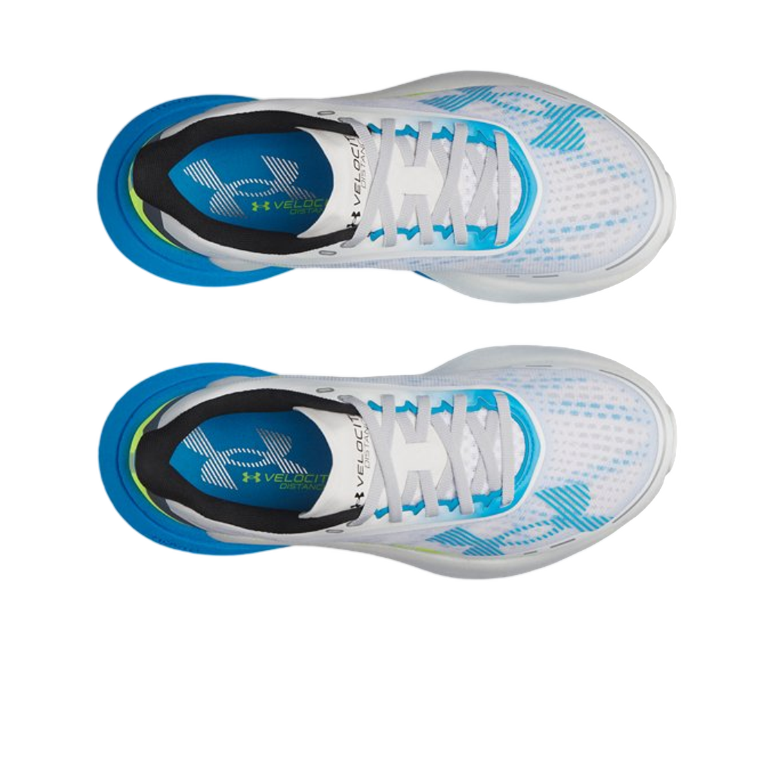 (W) 언더아머 UA 벨로시티 디스턴스 러닝 슈즈 화이트 카프리((W) Under Armour UA Velociti Distance Running Shoes White Capri) - 2