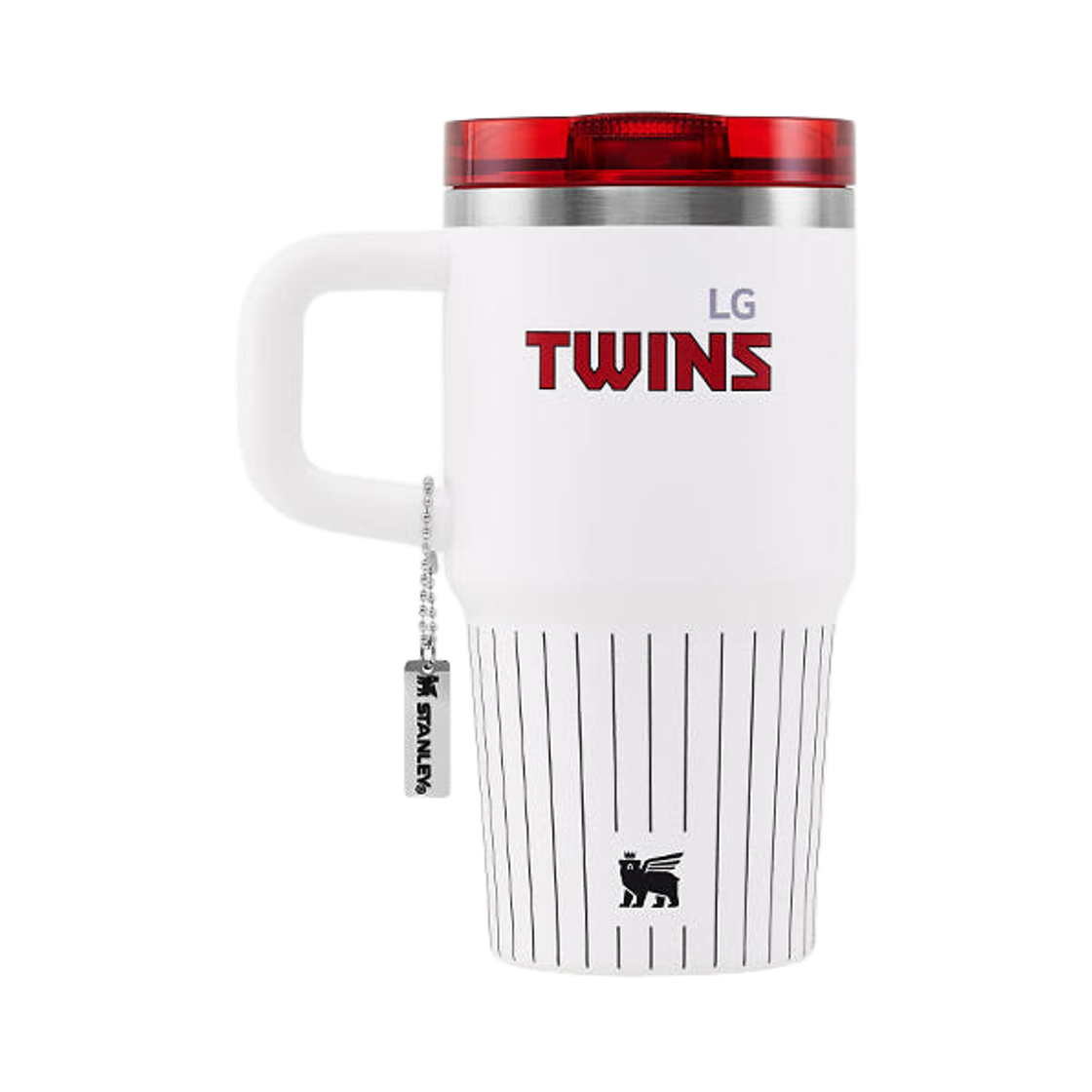 스탠리 x LG 트윈스 1913 퀜처 프로투어 플립 스트로우 텀블러 591ml 엘지 스트라이프(Stanley x LG Twins 1913 Quencher ProTour Flip Straw Tumbler 591ml LG Stripe) - 1