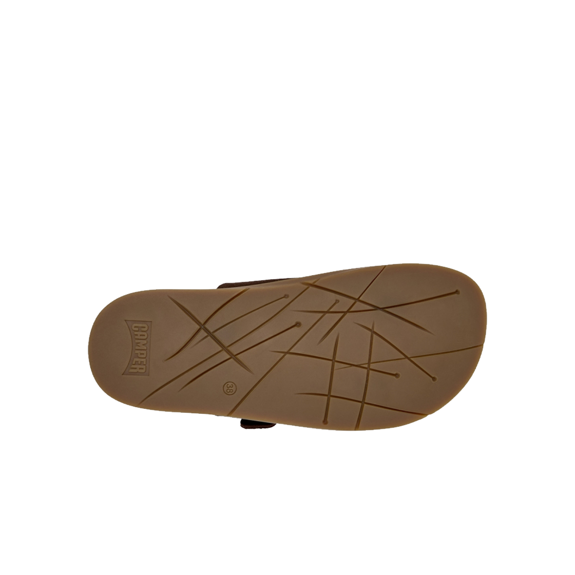 캠퍼 여성 유크 샌들 슬리퍼 브라운(Camper Women Lluc Sandal Slippers Brown) - 5