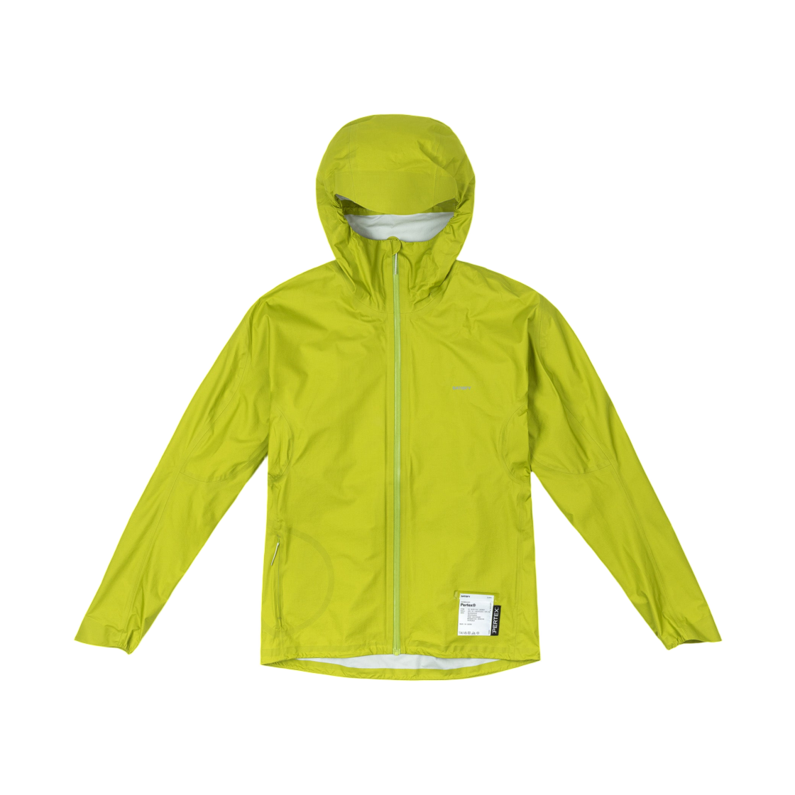 (W) 새티스파이 퍼텍스 3L 플라이 레인 자켓 그레노블 그린((W) Satisfy Pertex 3L Fly Rain Jacket Grenoble Green)