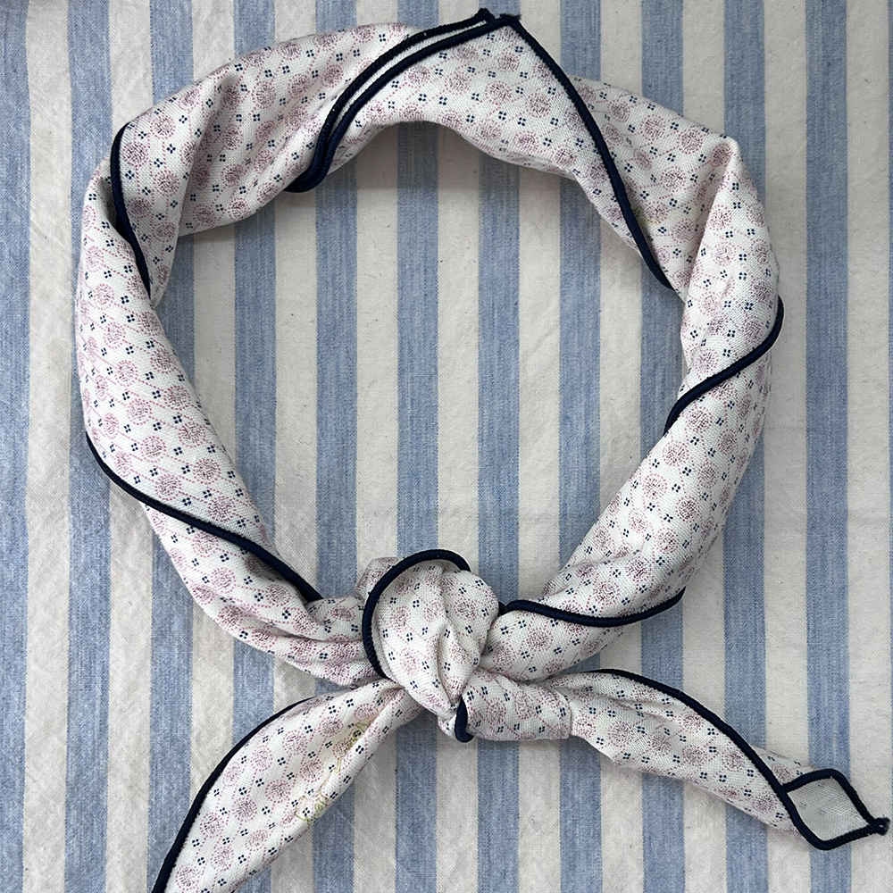 원사이즈핏츠올 피치 블룸 닷 스카프(onesizefitsall peach bloom dot scarf) - 2