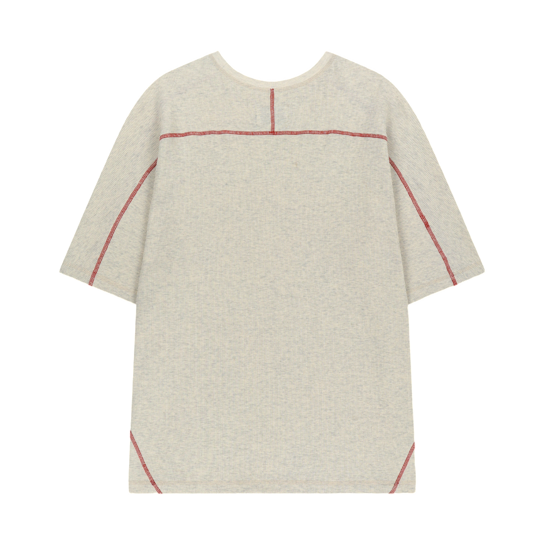 마뗑킴 로고 와플 탑 라이트 베이지(Matin Kim Logo Waffle Top In Light Beige) - 2