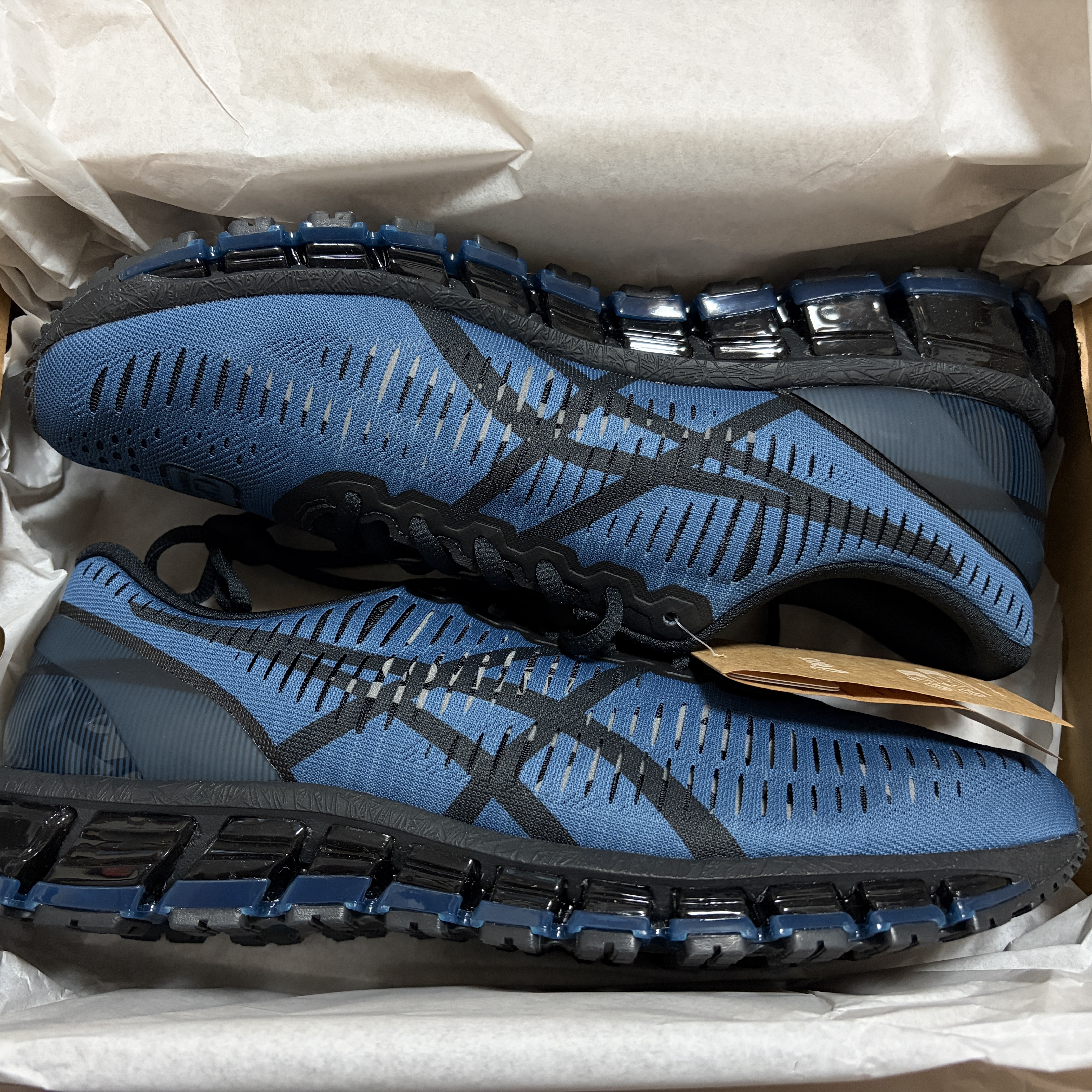 Asics x C.P. Company Gel-Quantum 360 I Moroccan Blue Caviar 착용 스타일 - 5