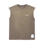 Satisfy Mothtech Muscle T-Shirt Sun Bleached Falcon