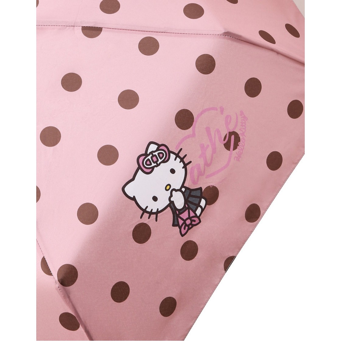 아떼 바네사브루노 액세사리 [Hello Kitty x athe] 핑크 헬로키티 3단 자동우산 핑크(Athe Vanessabruno Acc [Hello Kitty X Athe] Pink Hello Kitty 3-Fold Automatic Umbrella Normal Pink) - 3
