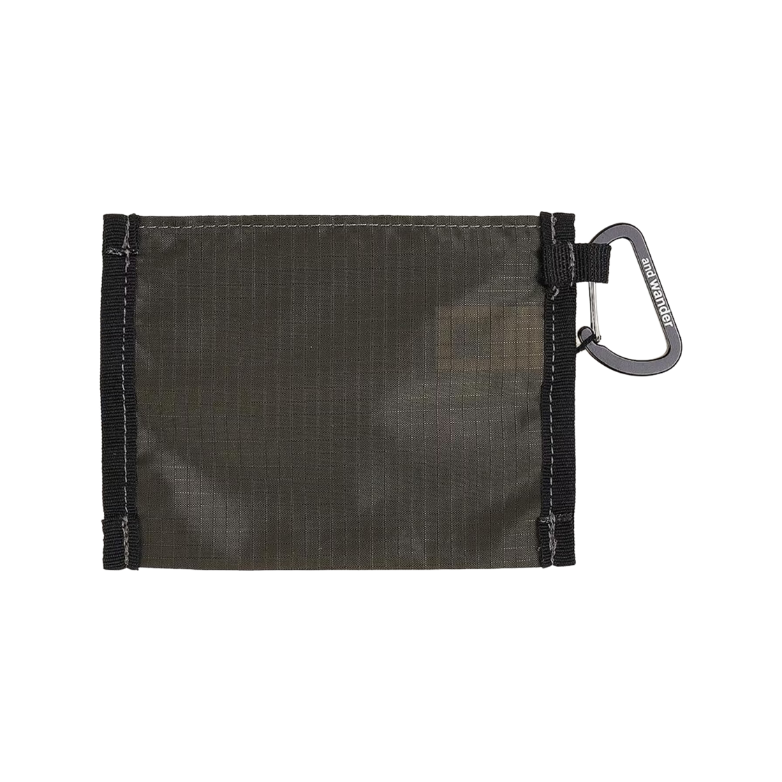 앤드 원더 크리스피 립 카드 홀더 카키(And Wander Crispy Rip Card Holder Khaki) - 2
