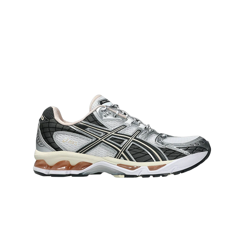 1203A543-104 [12% 쿠폰] Asics Gel-Nimbus 10.1 White Obsidian Grey