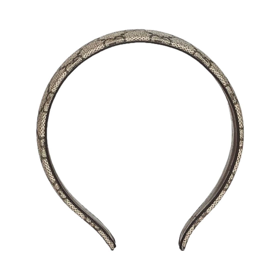 838928-4HBEY-2500 (W) Gucci GG Hairband Beige Ebony