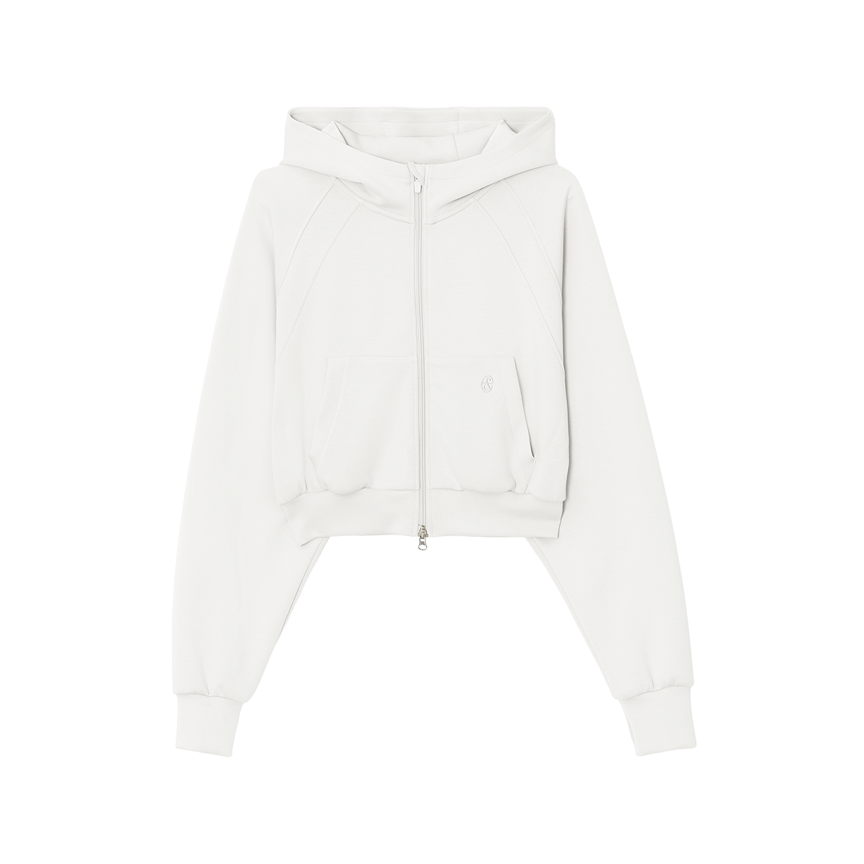 프론투라인 뉴 소프티 크롭 후드집업(FRONT2LINE New Softy Cropped Hooded Zip-Up) - 2