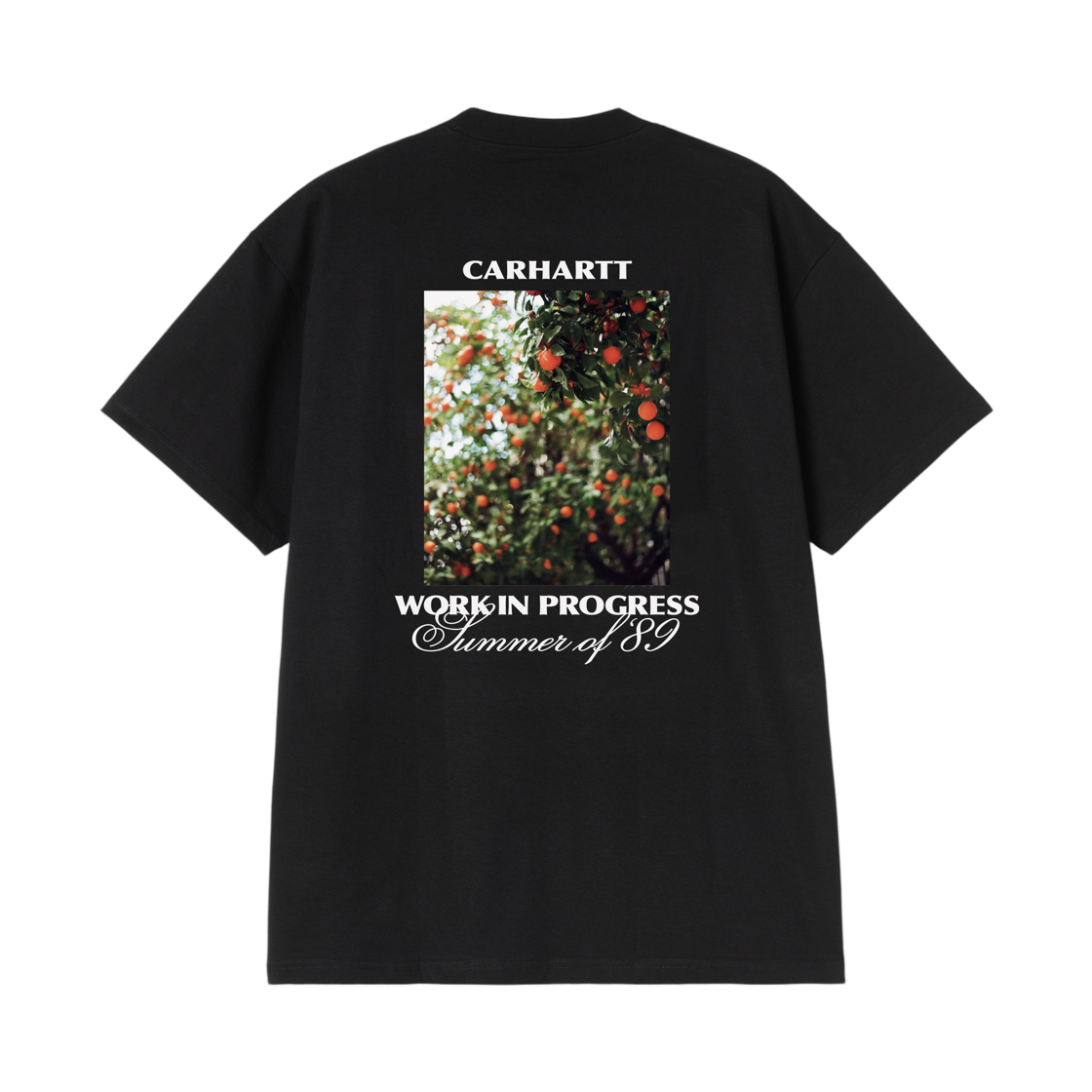 칼하트 WIP 숏슬리브 웜 뷰 티셔츠 블랙(Carhartt WIP S/S Warm Views T-Shirt Black) - 2