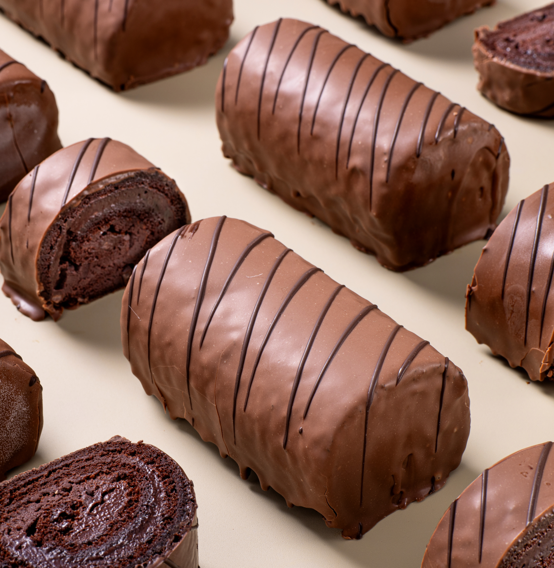 봄날엔 초코퐁당 초코초코 롤케이크 400g(Bomnal& Choco Pongdang Chocochoco Rollcake 400g) - 3