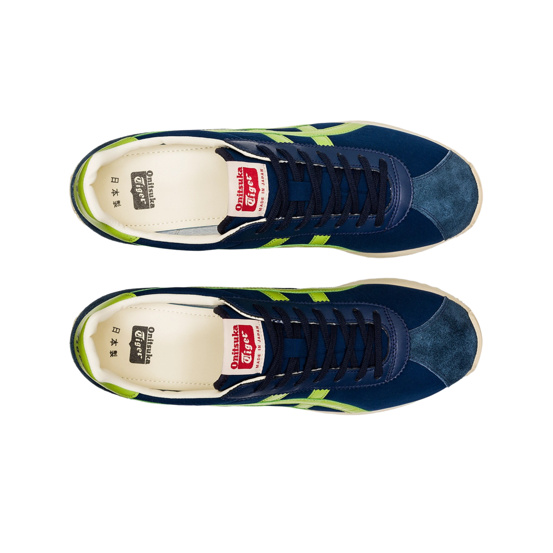 오니츠카 타이거 모알 77 NM 피코트 네온 라임(Onitsuka Tiger Moal 77 NM Peacoat Neon Lime) - 2