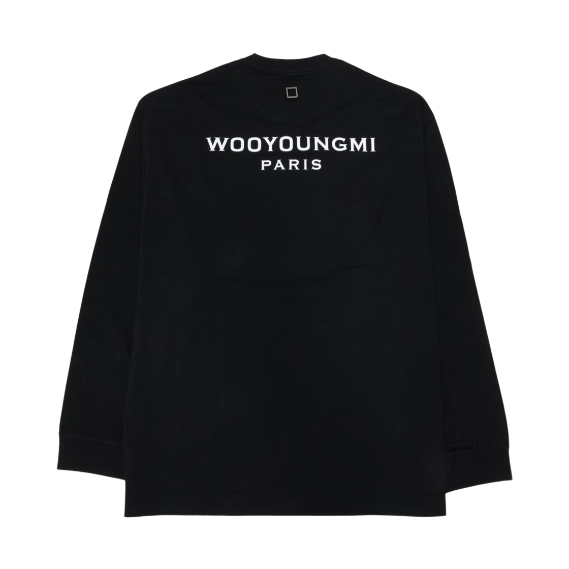 Wooyoungmi Wooyoungmi Long Sleeve T-Shirt with Logo Black - 26SS · 46
