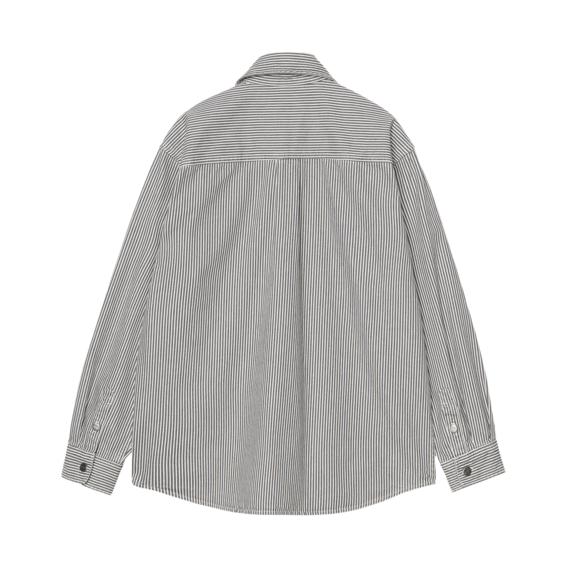 칼하트 WIP 머서 셔츠 잭 머서 스트라이프 그래파이트 왁스(Carhartt WIP Mercer Shirt Jac Mercer Stripe Graphite Wax) - 2