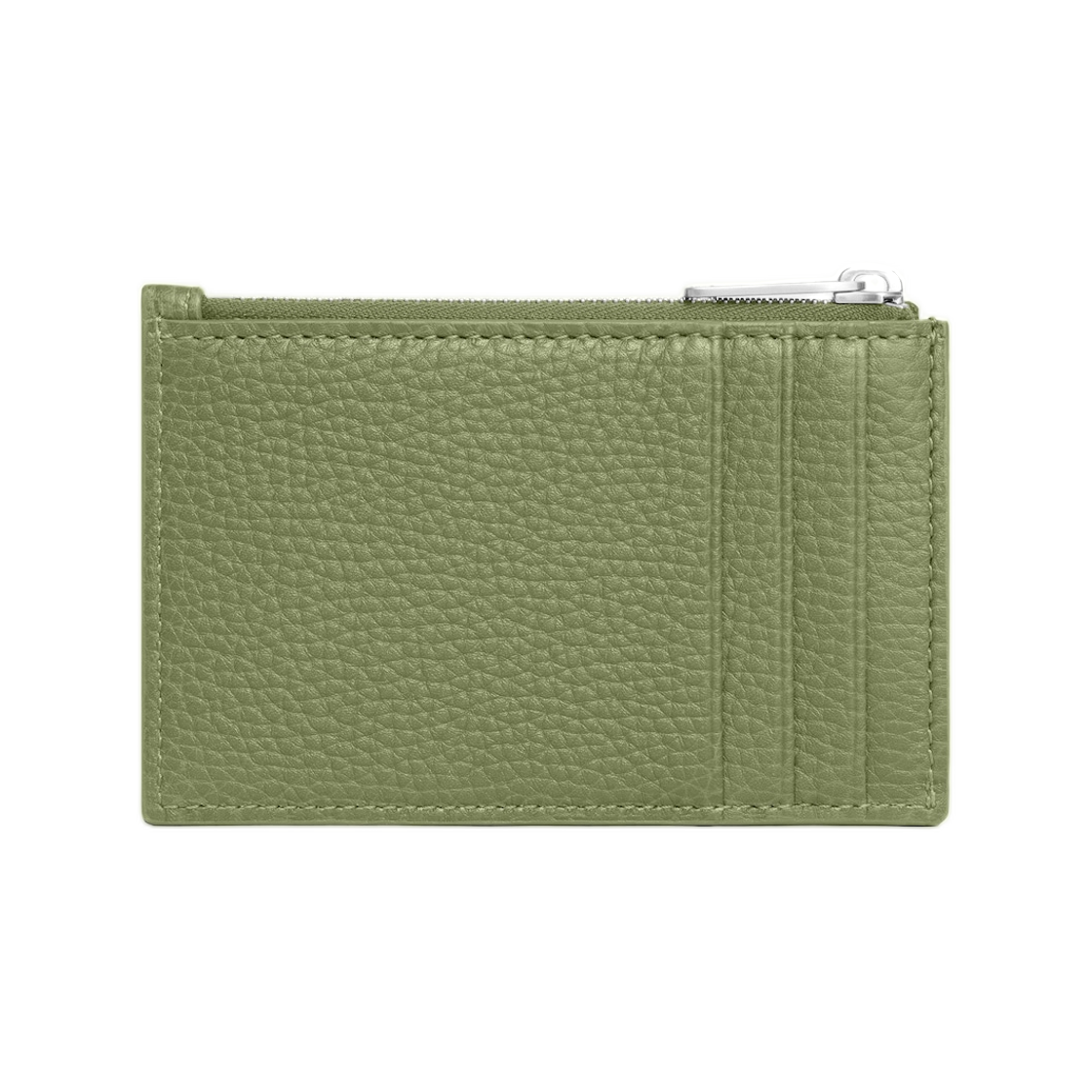 셀린느 지퍼 카드 홀더 그레인드 카프스킨 라이트 카키(Celine Zipped Card Holder in Grained Calfskin Light Khaki) - 3