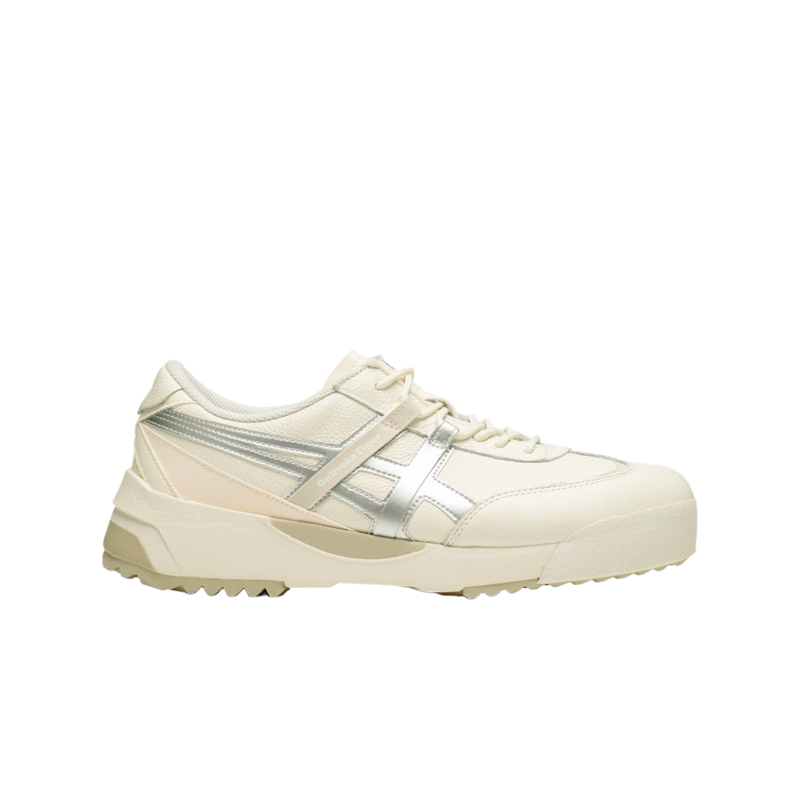 1183A559-106 Onitsuka Tiger Deligation EX Cream Pure Silver