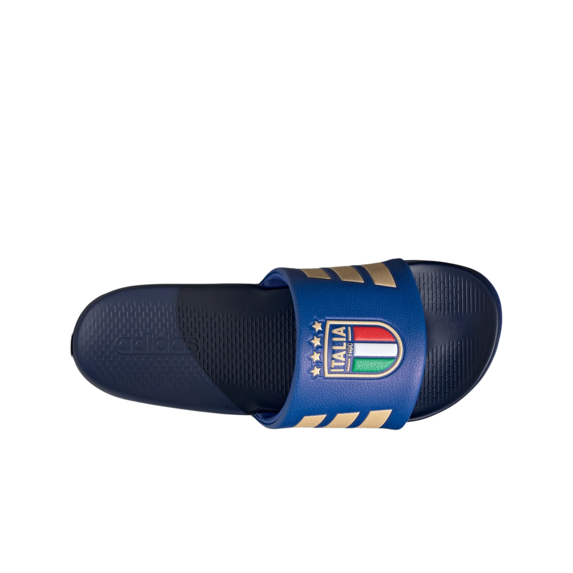 아디다스 아딜렛 컴포트 2.0 이탈리아 슬라이드 볼드 블루 화이트(Adidas Adilette Comfort 2.0 Italy Slides Bold Blue White) - 2