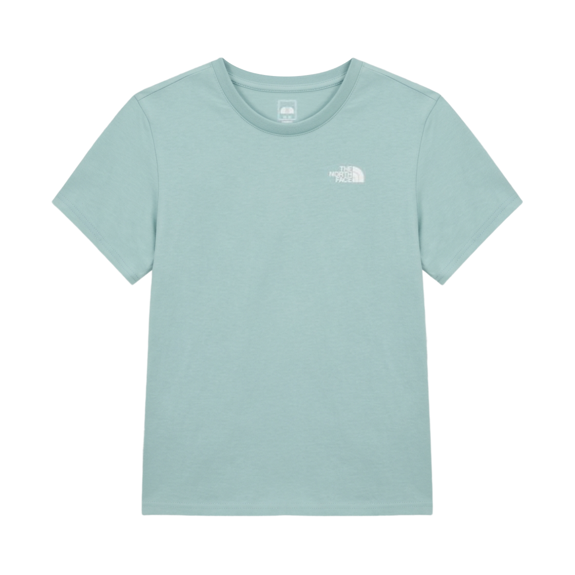 NT7US30E (W) The North Face Cotton Basic S/S R/T-Shirt Grayish Turquoise- 26SS