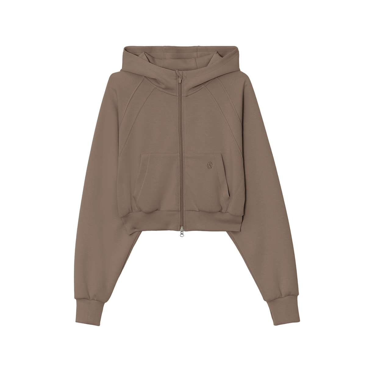 프론투라인 뉴 소프티 크롭 후드집업(FRONT2LINE New Softy Cropped Hooded Zip-Up) - 4