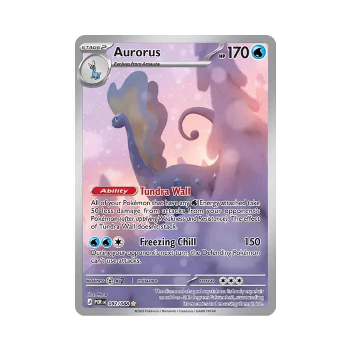 포켓몬 TCG 아마루르가 IR 퍼펙트 오더 (영문판)(Pokemon TCG Aurorus I Perfect Order (English Ver.)) - 1