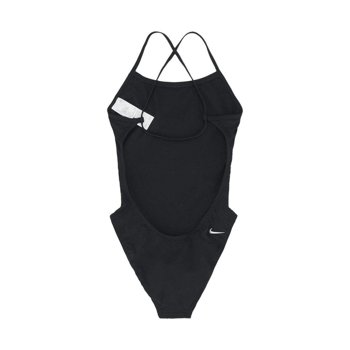 (W) 나이키 스윔 로고 그래픽 어드저스터블 크로스백 블랙((W) Nike Swim Logo Graphic Adjustable Crossback Black) - 2