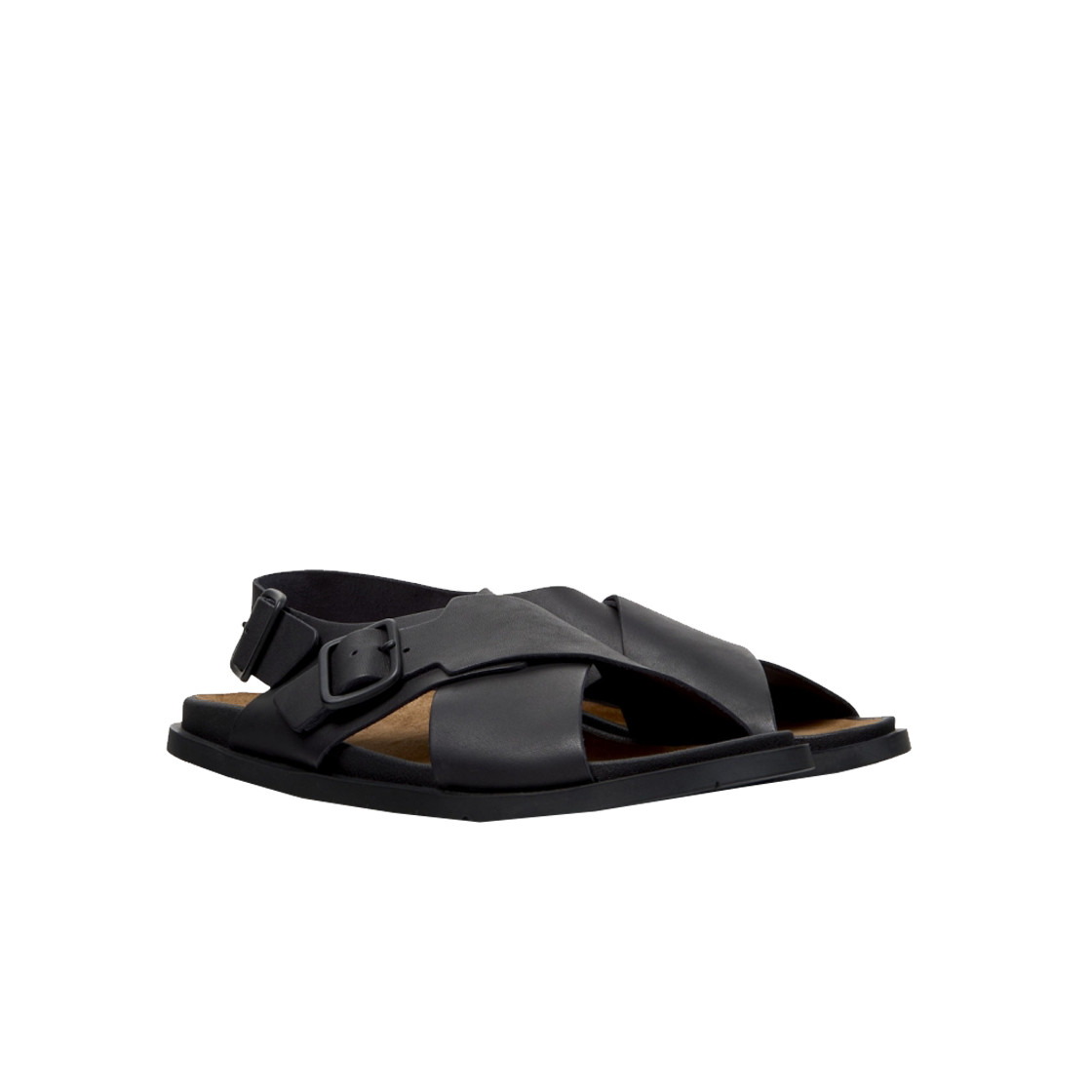 캠퍼 남성 유크 샌들 샌들 블랙(Camper Men Lluc Sandal Sandal Black) - 2