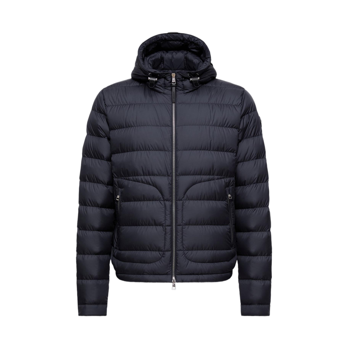 L1-091-1A00098-549SK-779 Moncler Sestriere Hooded Short Down Jacket Navy Blue - 26SS