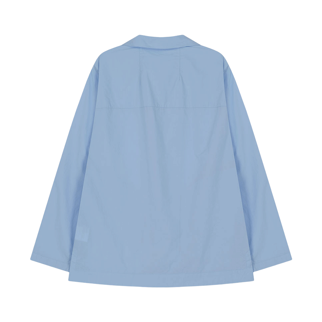 비자비 코튼 버튼 다운 롱슬리브 셔츠 라이트 블루(VIS A VIS Cotton Button Down Ls Shirt L.T Blue) - 2