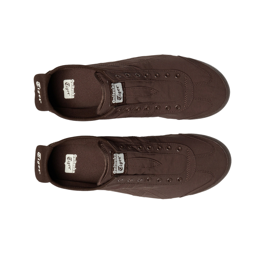 오니츠카 타이거 멕시코 66 슬립온 다크 브라운(Onitsuka Tiger Mexico 66 Slip-On Dark Brown) - 2