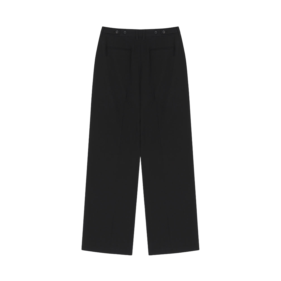 비자비 스트레이트 레그 트라우저 블랙(VIS A VIS Straight Leg Trousers Black) - 2