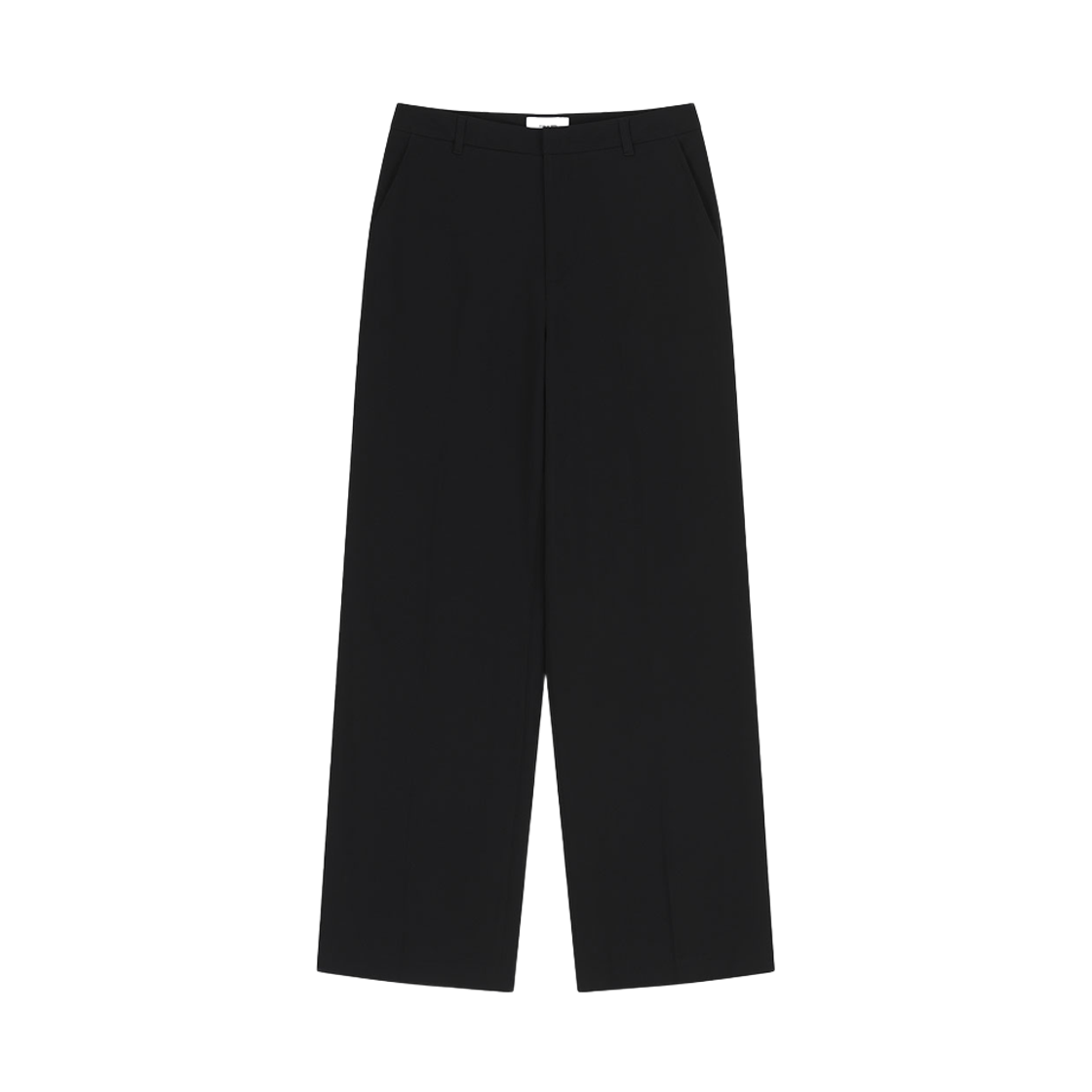 비자비 스트레이트 레그 트라우저 블랙(VIS A VIS Straight Leg Trousers Black)