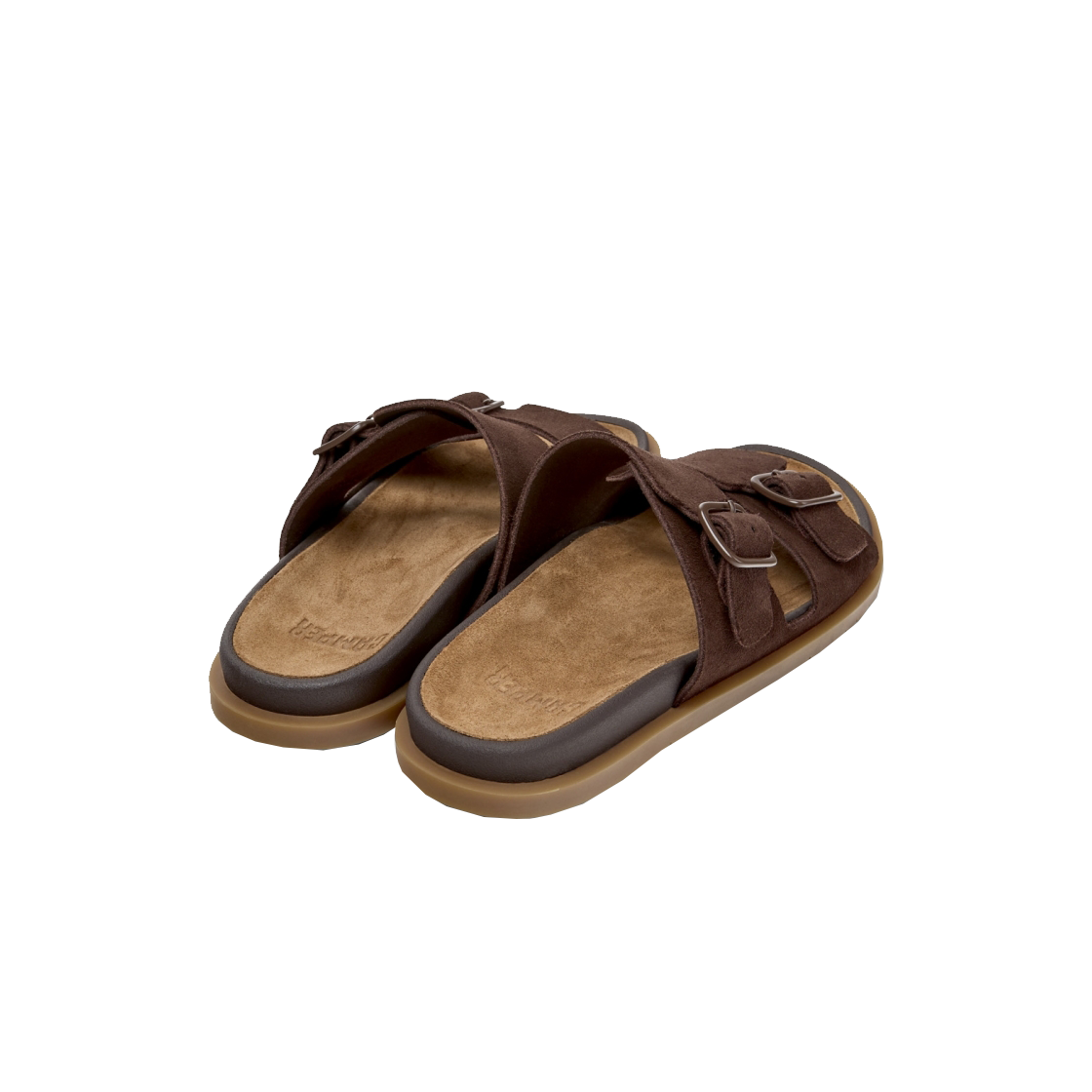 캠퍼 여성 유크 샌들 슬리퍼 브라운(Camper Women Lluc Sandal Slippers Brown) - 4