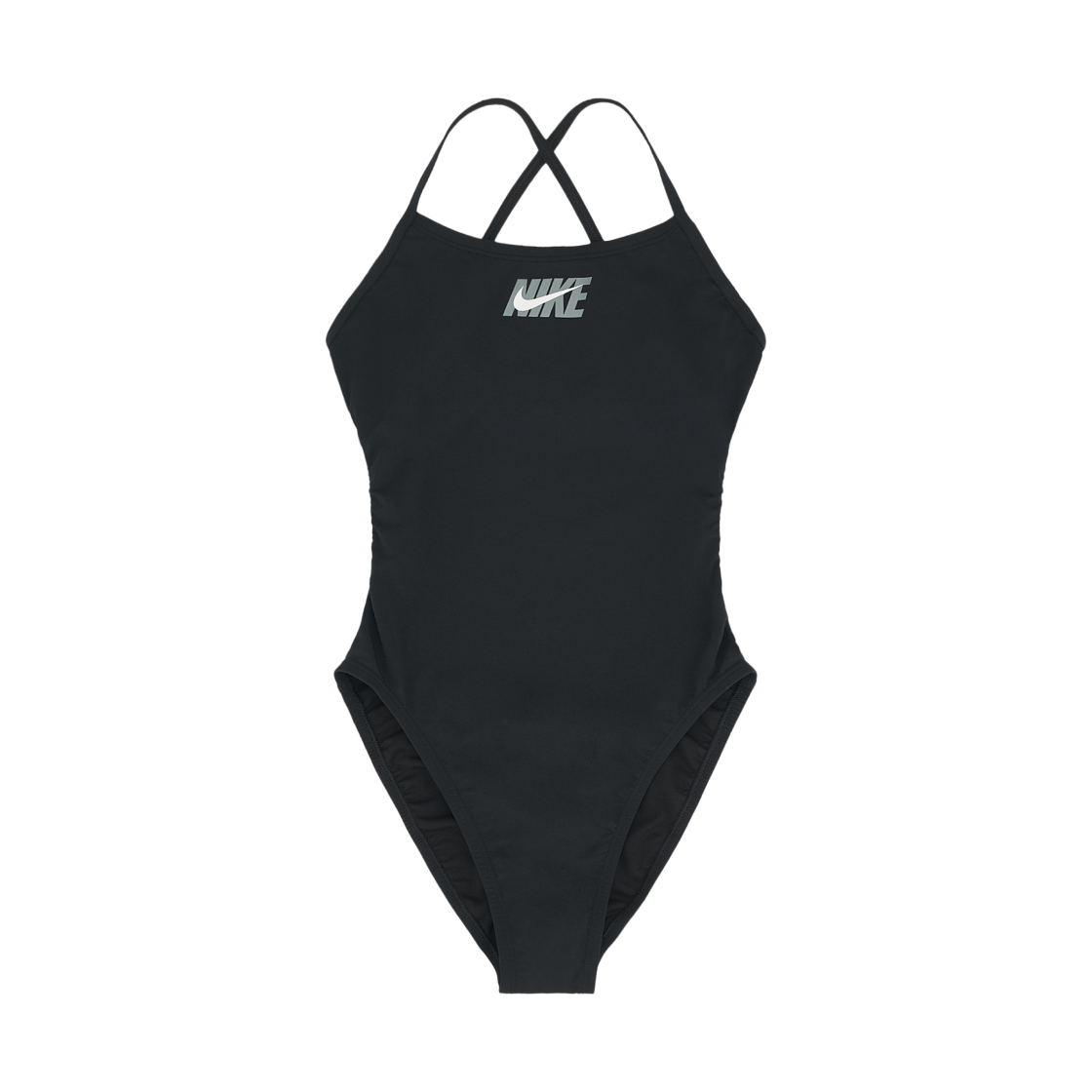 NESSG027-001 (W) Nike Swim Logo Graphic Adjustable Crossback Black