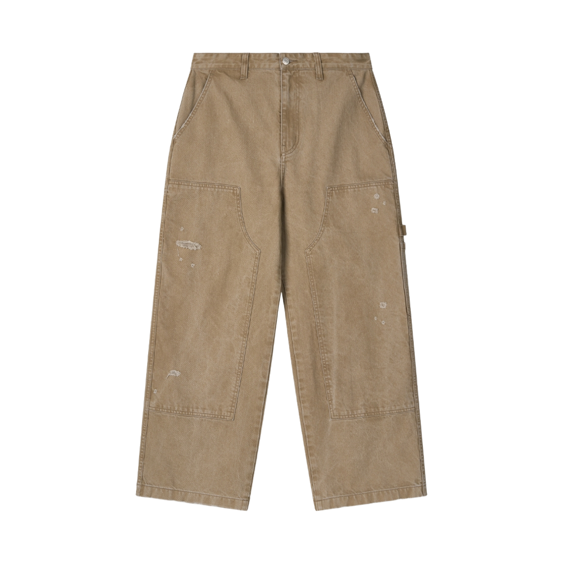 노운 워시드 카펜터 팬츠 베이지(noun Washed Carpenter Pants Beige)
