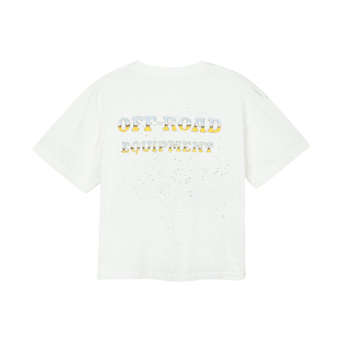 (W) 새티스파이 모스테크 티셔츠 오프 화이트((W) Satisfy Mothtech T‑Shirt Off White) - 2