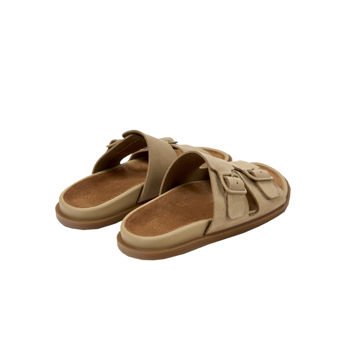 캠퍼 여성 유크 샌들 슬리퍼 베이지(Camper Women Lluc Sandal Slippers Beige) - 4