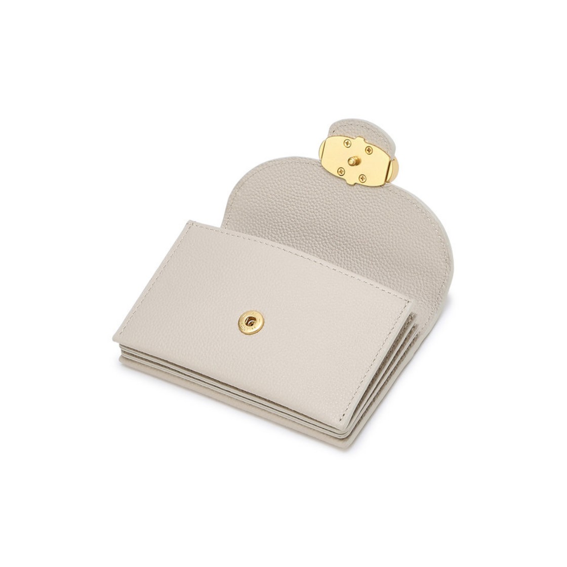 아떼 바네사브루노 액세사리 슈렁큰 플랩 아코디언 카드지갑 아이보리(Athe Vanessabruno Acc Shrunken Flap Accordion Card Holder Ivory) - 3