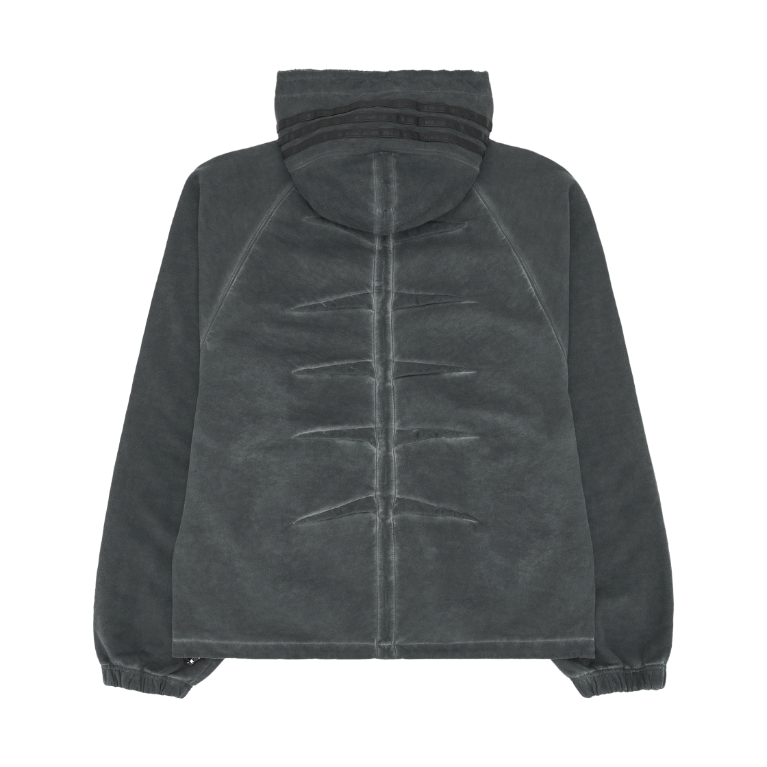 아디다스 x 떠그 클럽 스웨트 후드 블랙 - KR 사이즈(Adidas x Thug Club Sweat Hoodie Black - KR Sizing) - 2